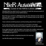 taro nier secret message