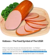 Soviet sausage incident
