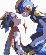 __megaman_exe_and_lan_hikari_mega_man_and_1_more_drawn_by_kurage2535__c5d47e268c44a08e529db7927164f3cb