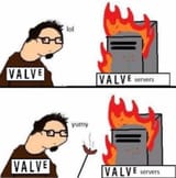 Valve servers