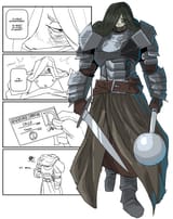 undead knight lady