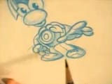 Rayman original concept art