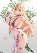 __mythra_xenoblade_chronicles_and_1_more_drawn_by_ken_san__26995d5d6a179d8ea567c690b9888eca