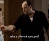 Tony What&#039;s different about you
