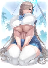 Asuna massive underboob