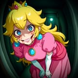 peach smile