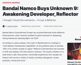 Screenshot 2025-08-03 at 08-12-15 Bandai Namco Buys Unknown 9 Awakening Developer Reflector - IGN