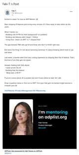 Screenshot 2025-08-03 at 08-25-19 Excited to share I&#039;m now an ADP Mentor! Fabi T