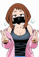 Mystery mask girl