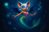 20250803_1519_Bioluminescent Mermaid Descent_simple_compose_01k1rnwc8ce998pe5xwb7npqn8