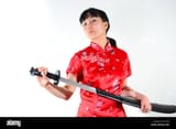 chinese-girl-drawing-sword-CF16XN