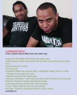 dreams of mike ross