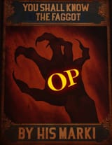 OP is a faggot
