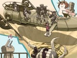 __ryuujou_rensouhou_chan_mutsu_ri_class_heavy_cruiser_enemy_naval_mine_and_2_more_kantai_collection_and_2_more_drawn_by_sixten__60971c3bdba2bc83f508bd5934ec3be5
