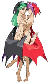 Darkstalkers_3_Morrigan_and_Lilith