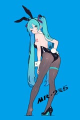 Rabbit! #初音ミク #HatsuneMiku GxZ3JuCakAAdtoy 235