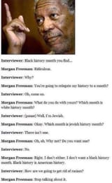 Morgan freeman racism