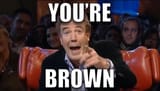 brown