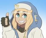 bridget thumbs up