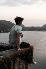 sad boy cliff