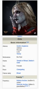 Orin Forgotten Realms Wiki Fandom