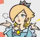 Rosalina shrug