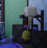 pebble stares at god goob