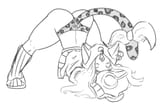 Chachakaka jack-o pose