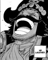 he laughed