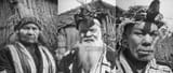 ainu lady two men