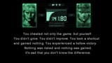 Liquid Snake_ You Cheated Not Only The Game But Yourself 0-1 screenshot