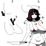 how to draw chara