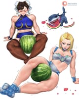 __chun_li_emma_frost_and_jeff_the_land_shark_street_fighter_and_4_more_drawn_by_dismaiden__sample-1eeed899b95a35ab048fbb346500a67b