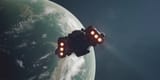 starfield-frontier-spaceship-flying-toward-greenish-planet
