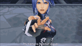 Aqua Keyblade Master