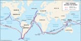 Voyages-Ferdinand-Magellan-globe-Francis-Drake-Atlantic
