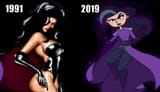 Battletoads dark queen before and after (((((CalArts))))))