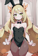 celine (fire emblem), parororo, kamidan, wagashi (dagashiya), playboy bunny, cow s-1534302761