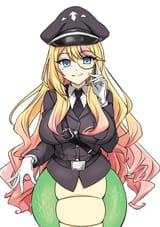 __jashin_chan_s_mother_jashin_chan_dropkick_drawn_by_ufufuto__e2dd56f416a462d0be8b2871ddc043b8