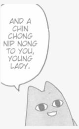 and a chin chong nip nong to you young lady