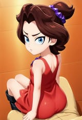 pauline jr is upset