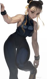 chun old custume