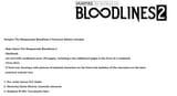 Bloodlines 2 Rumoured DLC
