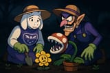 20250807_0056_Toriel and Waluigi Gardening_simple_compose_01k21e5k4vfgva0hxpkqt63xf5