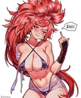Baiken lost a bet