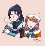 Felix and Annette in 3Hopes attire and Annette shows what she used to milk him
