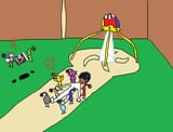 FFXVI vs Pikmin shadow