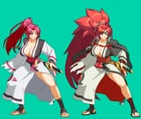 Baiken pixel art