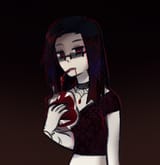 tremeregirlbloodbagdrinking