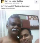 daddy and son